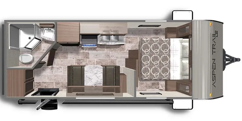 Dutchmen Aspen Trail LE 19RB floor plan