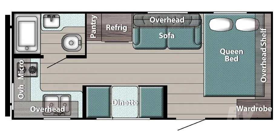2022 GULF STREAM COACH AMERI-LITE 199RK - Photo 3