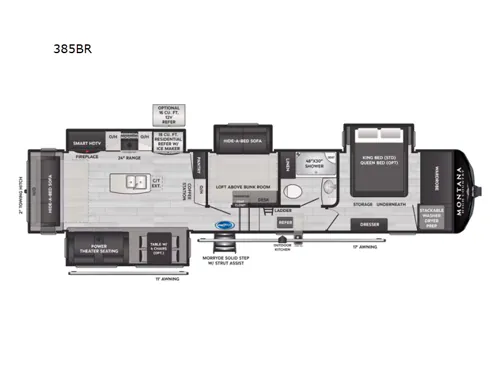 2025 Keystone Montana High Country 385BR, Photos photo 2