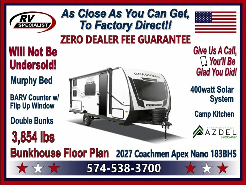 2027 Coachmen Apex Nano 183BH - Photo 2