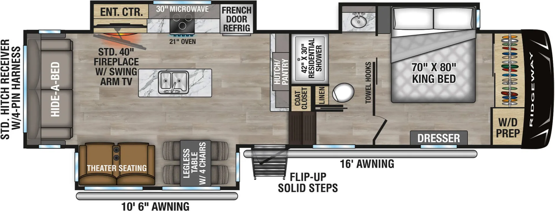 2026 k-z rv Ridgeway 31RL - Photo 3