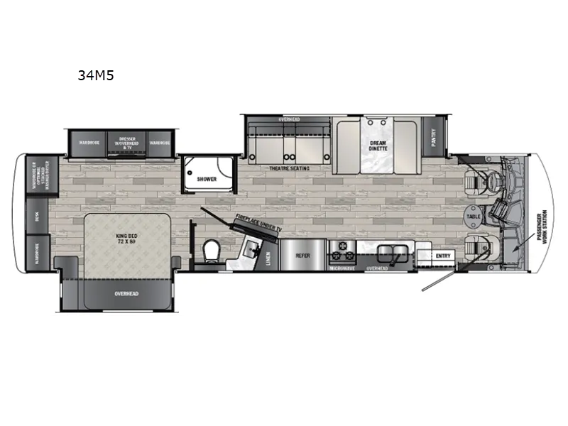 2022 Forest River Georgetown 5 Series GT5 34M5 - Photo 3