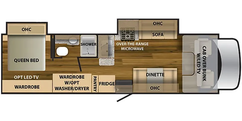 Nexus Wraith 34W floor plan