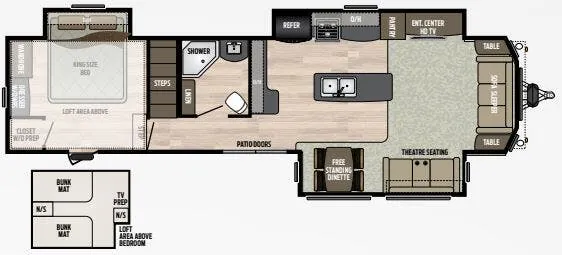 Keystone Residence 401LOFT floor plan