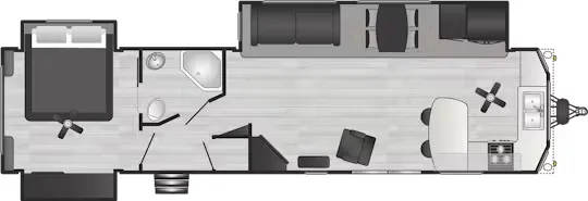 Keystone Residence 401FKSS floor plan