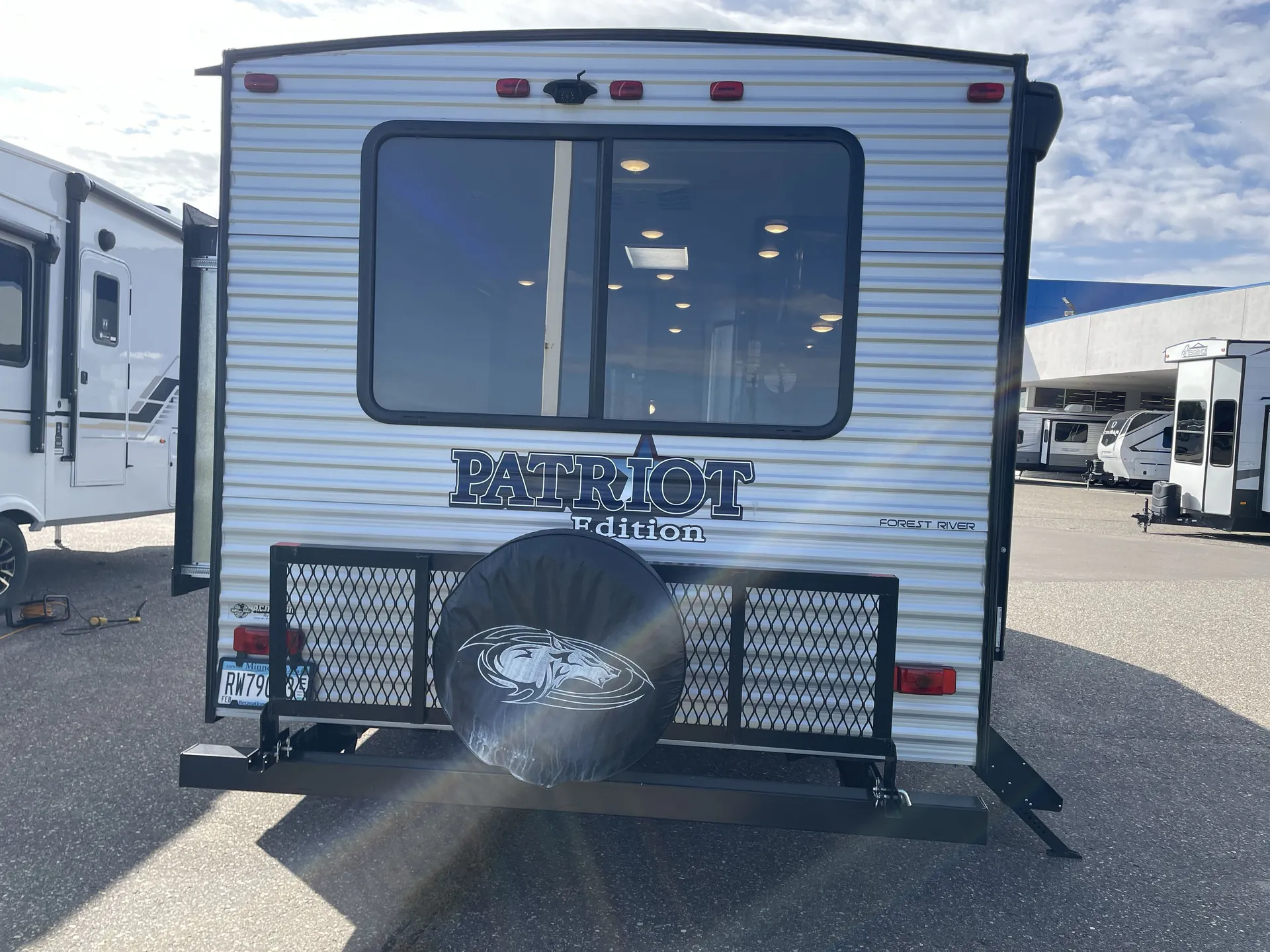 2021 Forest River Cherokee Grey Wolf 23MK — backside