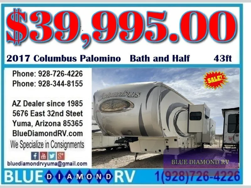 2017 Palomino Columbus 383FB - Photo 2