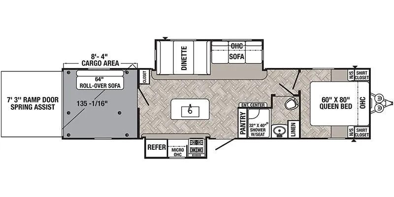 Palomino Puma 31THSS floor plan