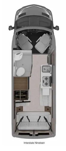 Airstream Interstate 19 19 BASE floor plan
