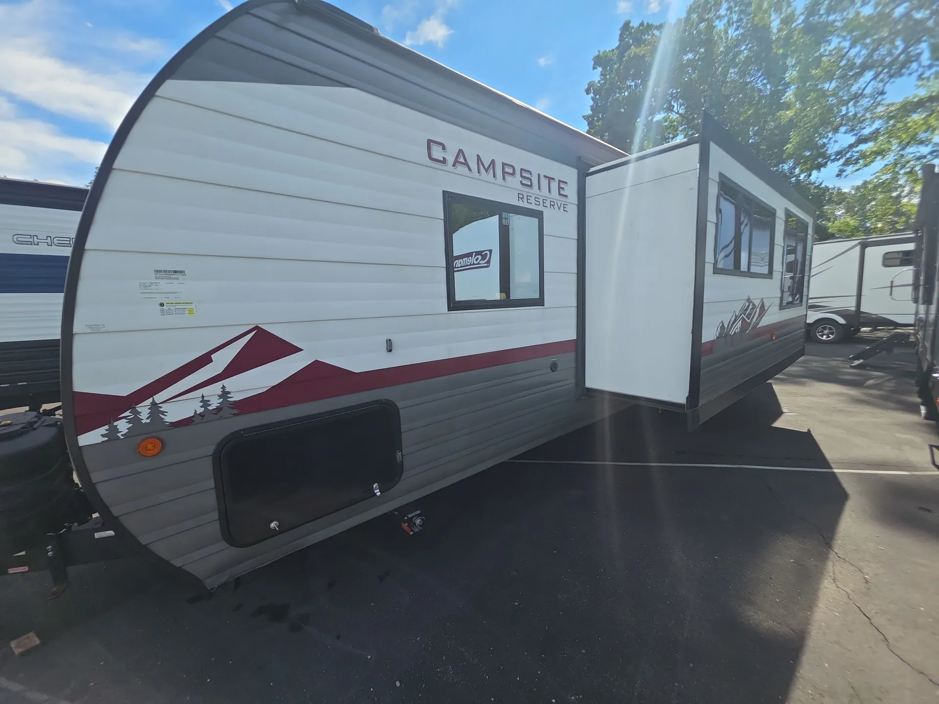 2024 Forest River Campsite Reserve 26CJ — off campside