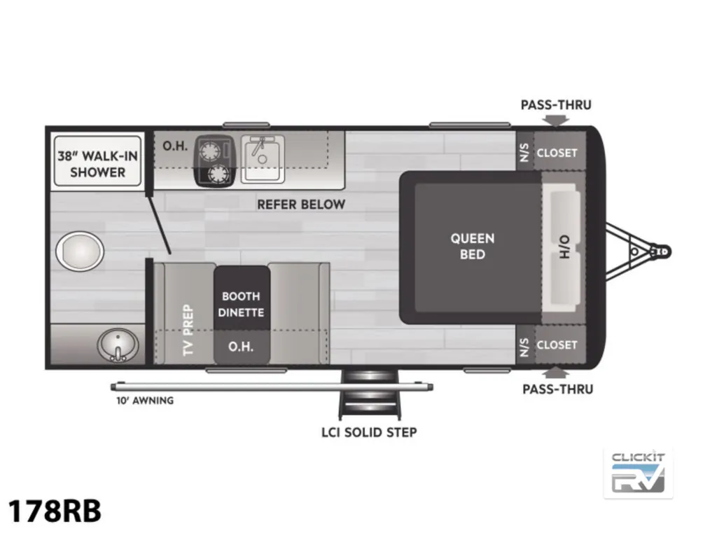 2022 Keystone Hideout 178RB, Photos photo 3