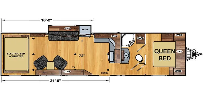 Eclipse Iconic 3222SWG floor plan