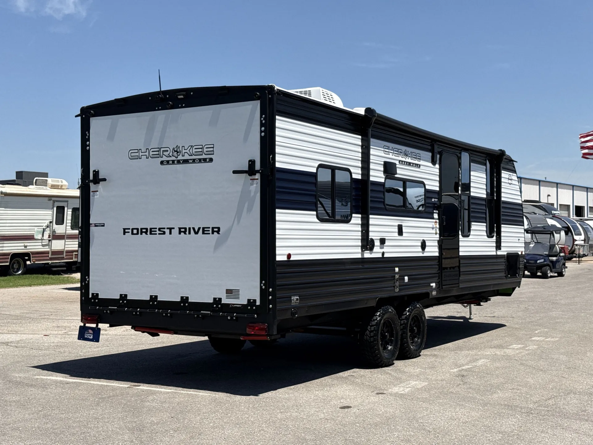 2026 Forest River Cherokee Grey Wolf 22RR — backside