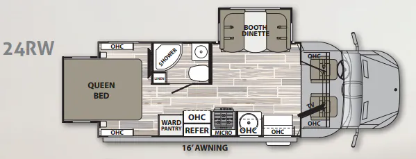 Dynamax Corp Isata 3 Series 24RW floor plan
