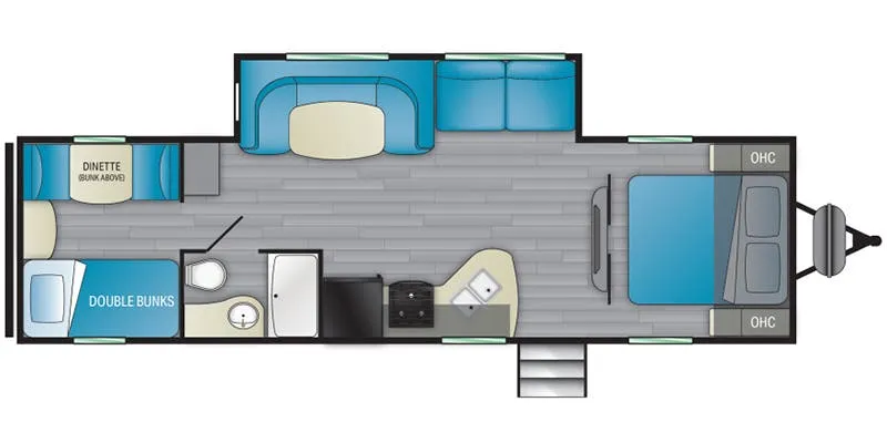 2026 Heartland Prowler 300BH - Floor plan