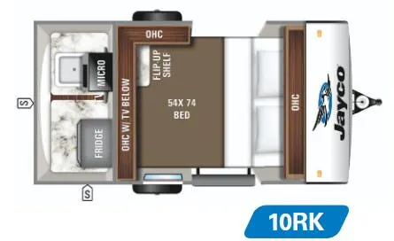 Jayco Hummingbird 10RK floor plan