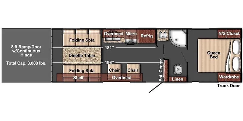 Gulf Stream Conquest GSX G26 floor plan
