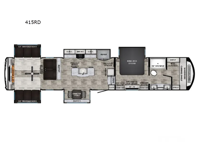 2025 Crossroads RV Redwood 415RD - Photo 3