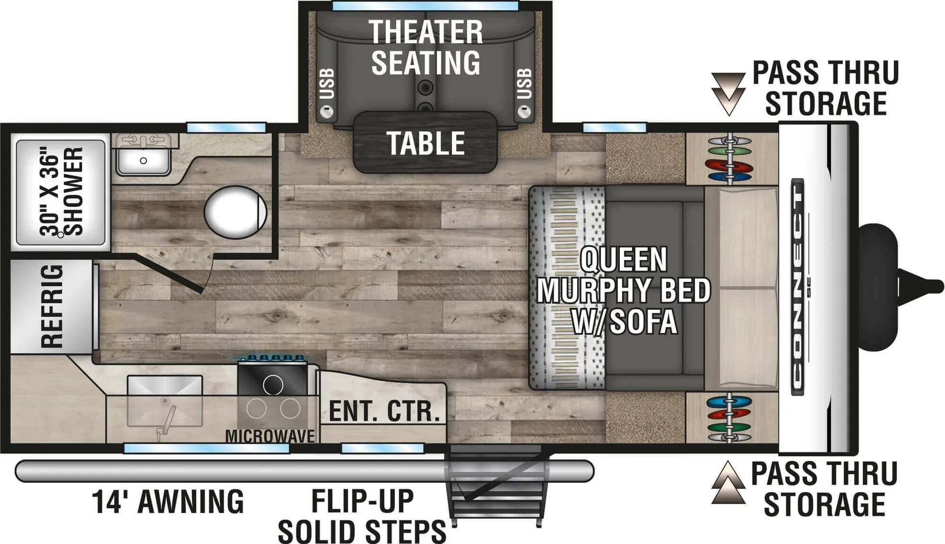 K-Z Connect SE C191MBSE floor plan