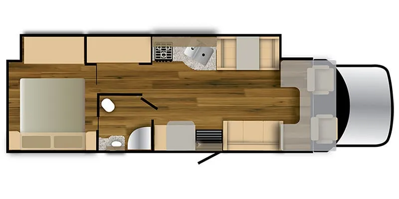 2024 Nexus Rebel 35R - Floor plan