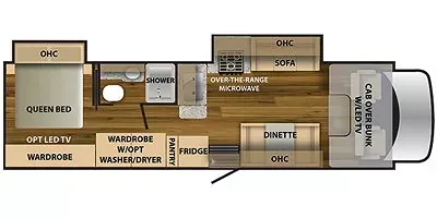 2020 Nexus Wraith 34W - Floor plan