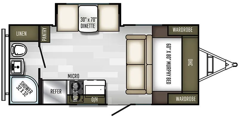 Palomino Revolve EV1 floor plan