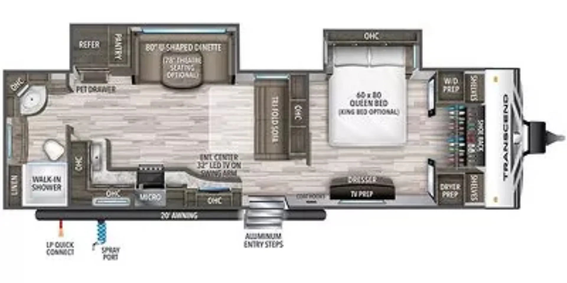 2021 Grand Design Transcend 30RBS - Photo 2