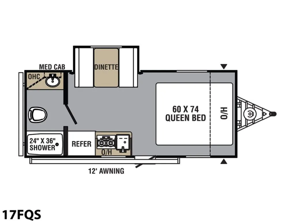 2022 Coachmen Viking Ultra-Lite 17FQS - Photo 3