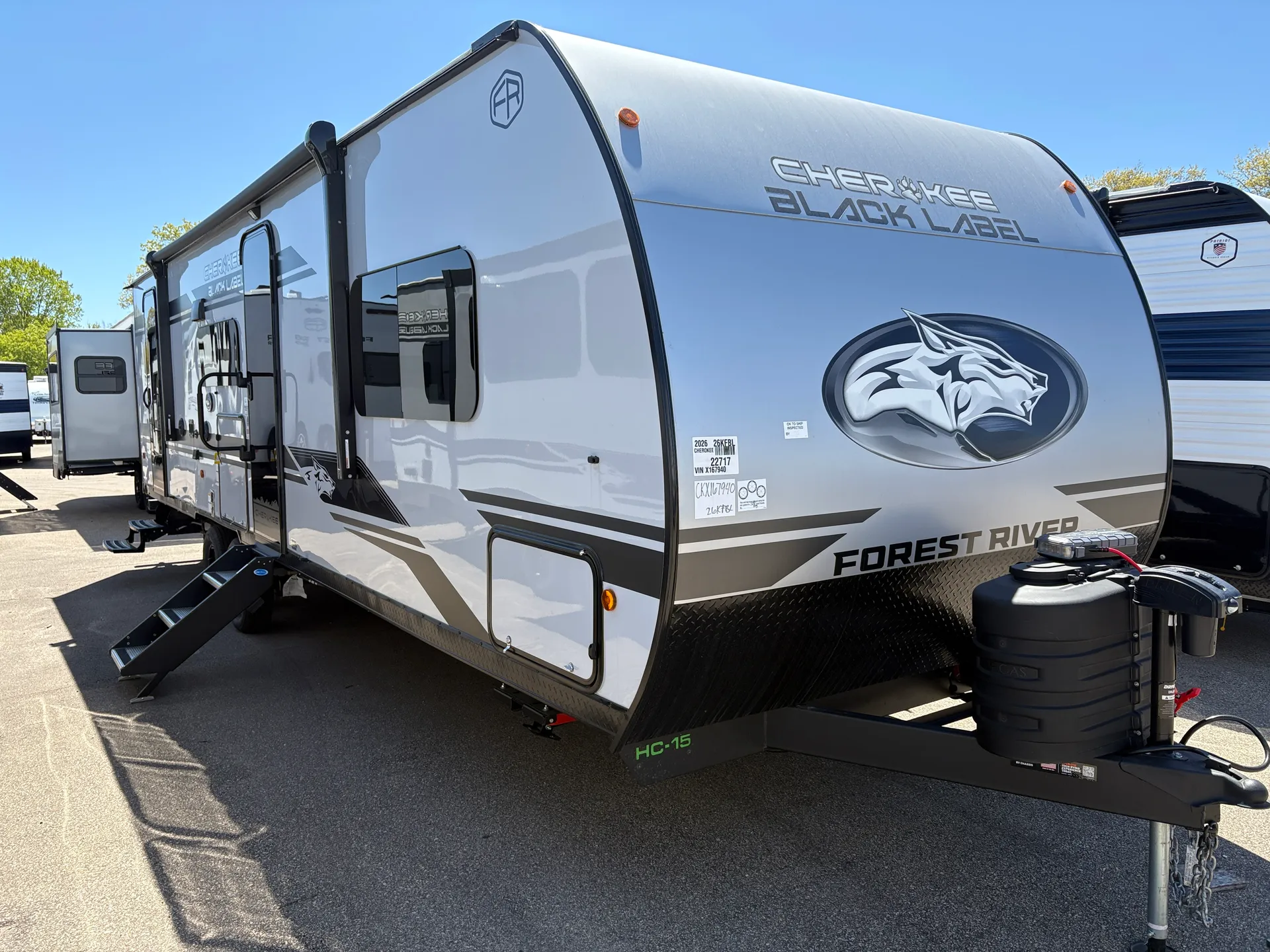 2026 Forest River Cherokee Grey Wolf Black Label 26KFBL - Photo 2