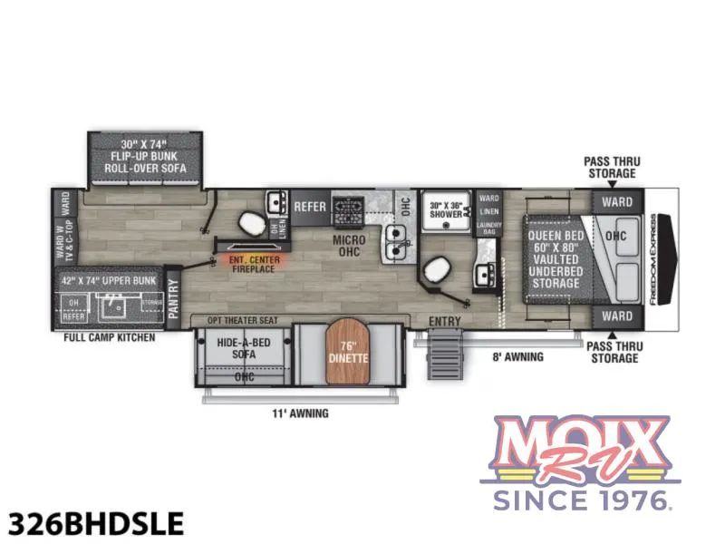 2023 Coachmen Freedom Express Liberty Edition 326BHDSLE - Photo 3