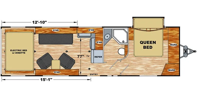Eclipse Stellar 2615QS floor plan
