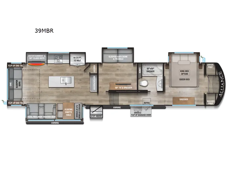 2026 Alliance RV Avenue 39MBR - Photo 3