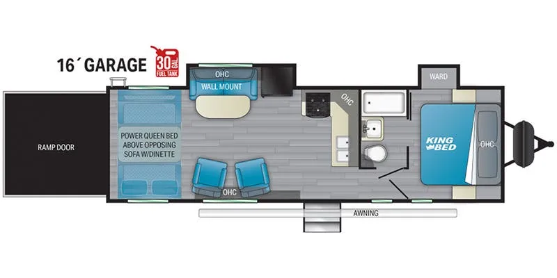 Heartland Torque TQ T281 floor plan