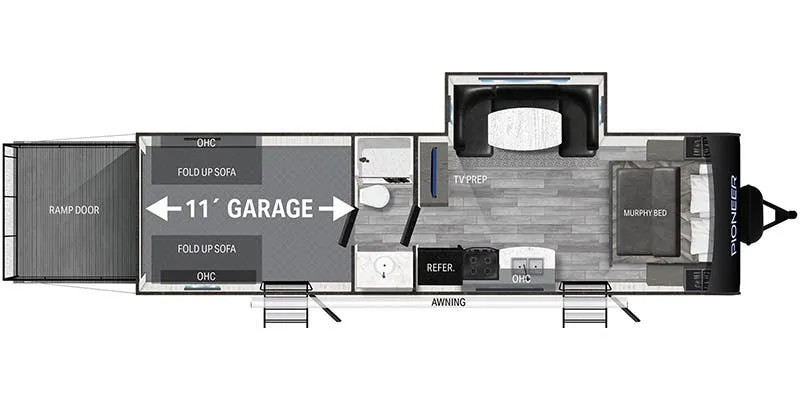 Heartland Pioneer PI RG 28 floor plan
