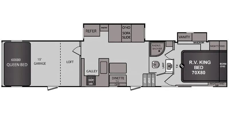 Genesis Supreme Genesis GCK GCK405 floor plan