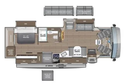 Entegra Coach Emblem 36H floor plan