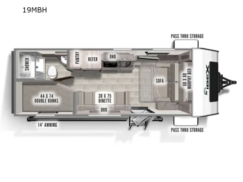 2022 Forest River IBEX 19MBH - Photo 3