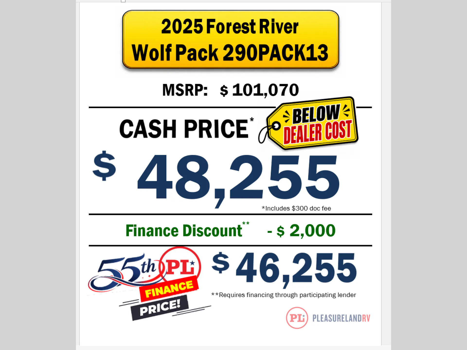 2025 Forest River Cherokee Wolf Pack 290PACK13 - Photo 3