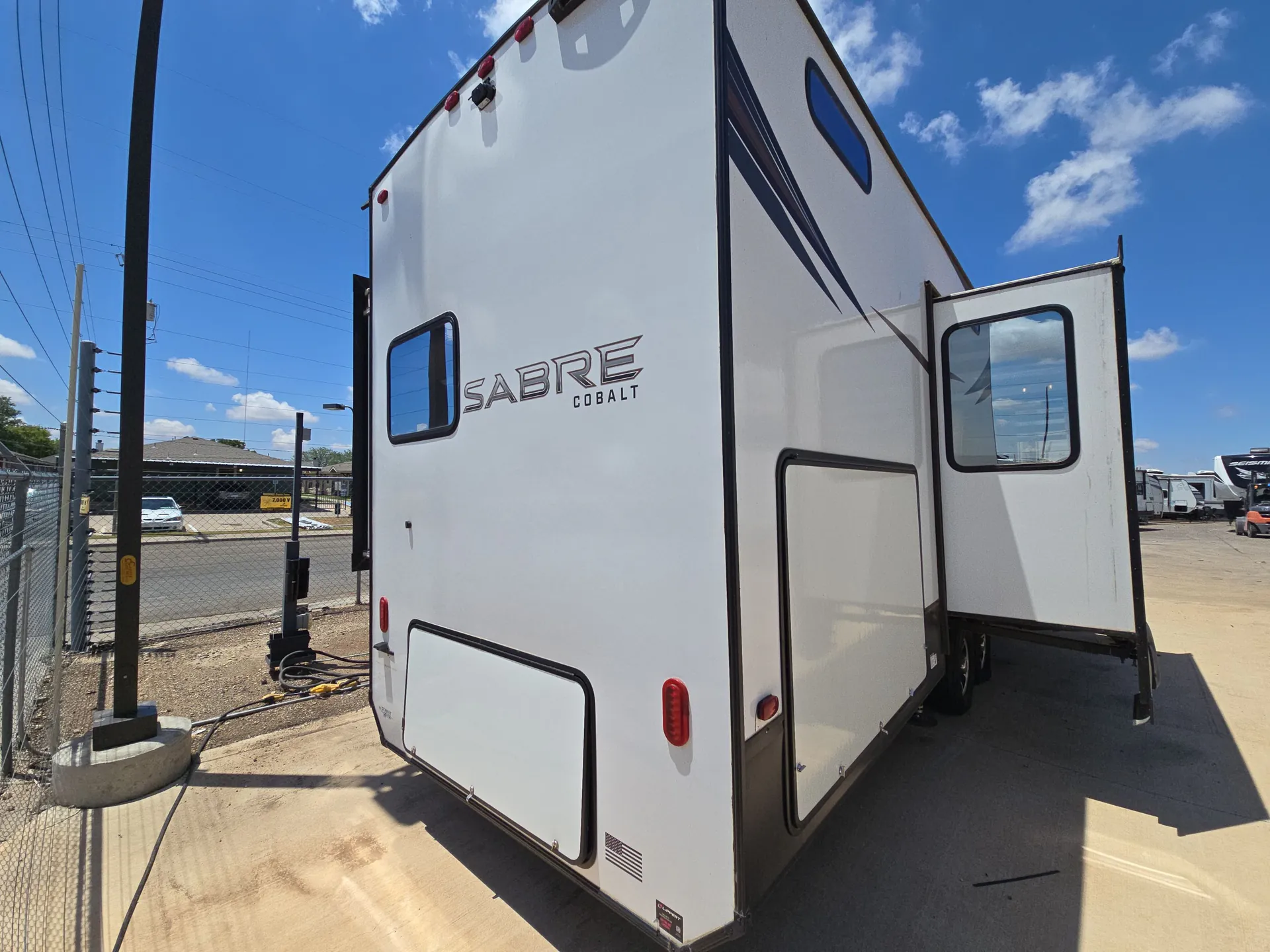 2023 Forest River Sabre 350BH — backside