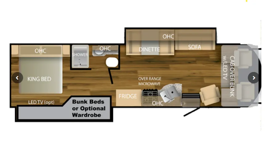 Nexus Triumph SC 35TSC floor plan