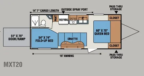 K-Z MXT MXT20 floor plan