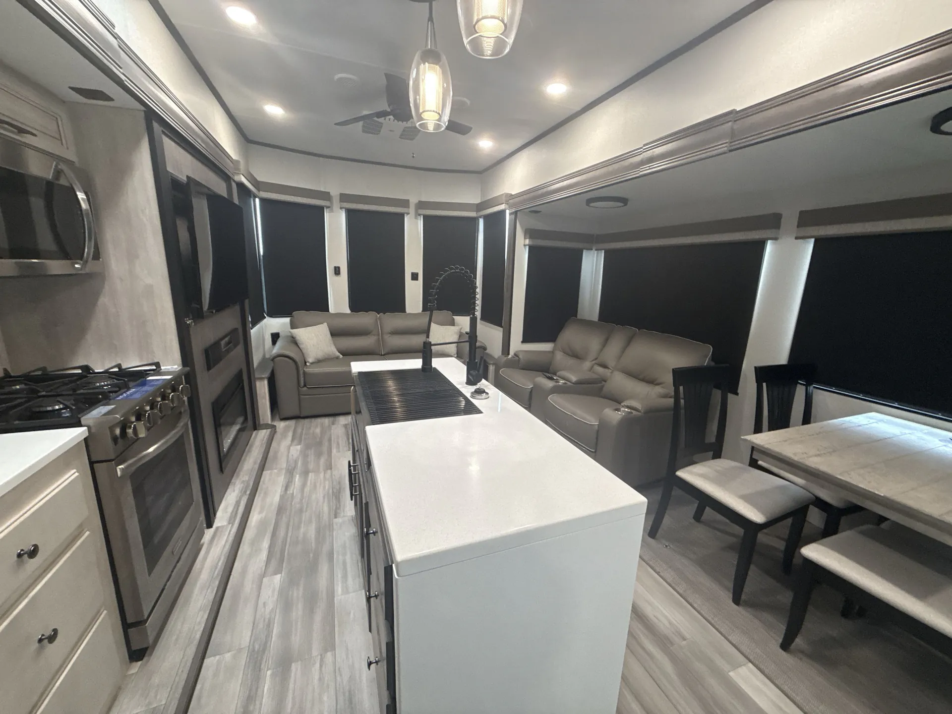 2024 Forest River Sandpiper Destination 399LOFT — campside