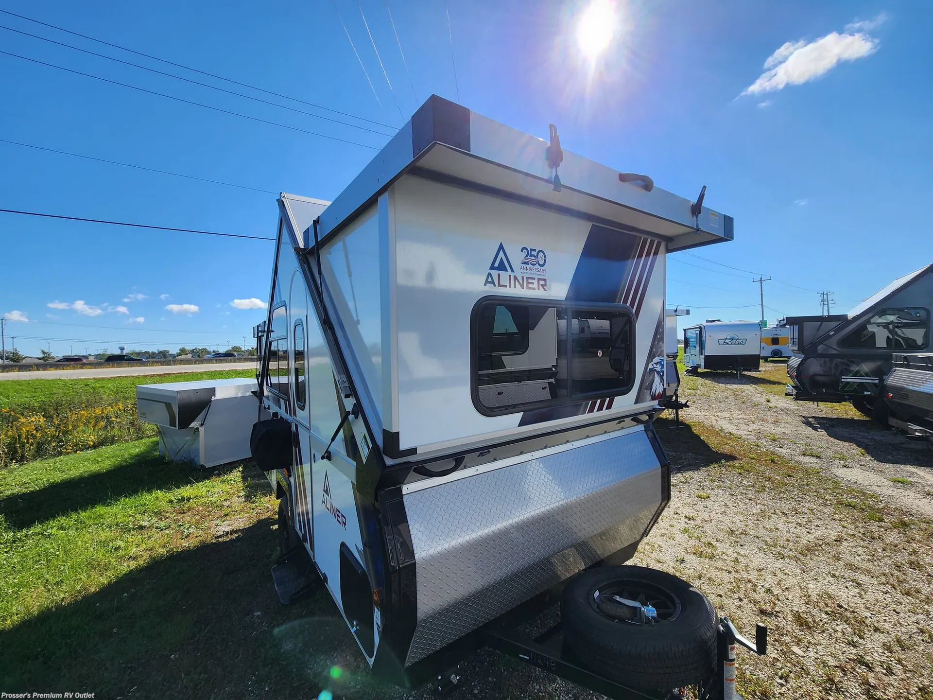 2027 Aliner Ranger 12 Rear Sofa - Photo 3