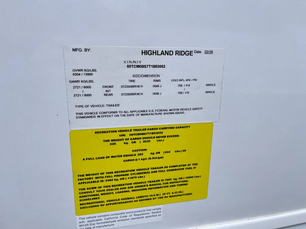 2026 Highland Ridge Open Range 3X 287RLS, Photos photo 29