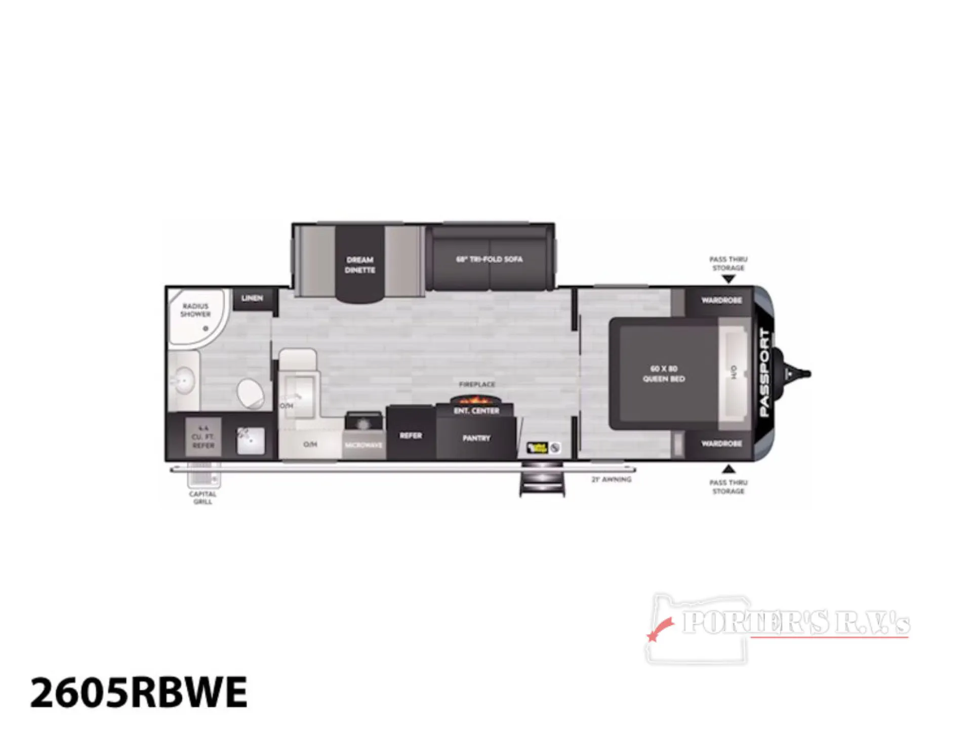 2026 Keystone Passport 2605RBWE - Photo 3
