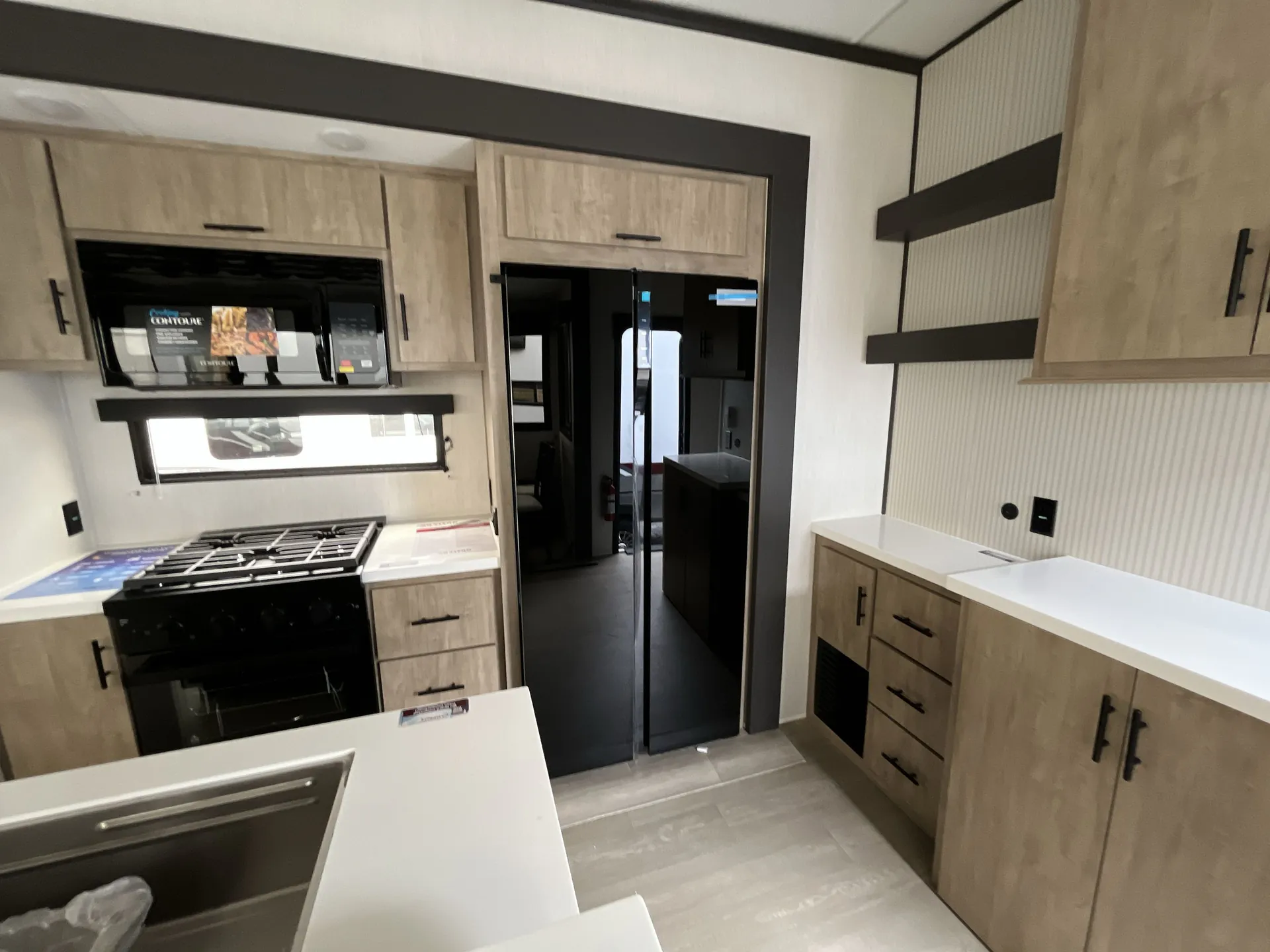 2026 Forest River Campsite Elite 32BAM — fridge