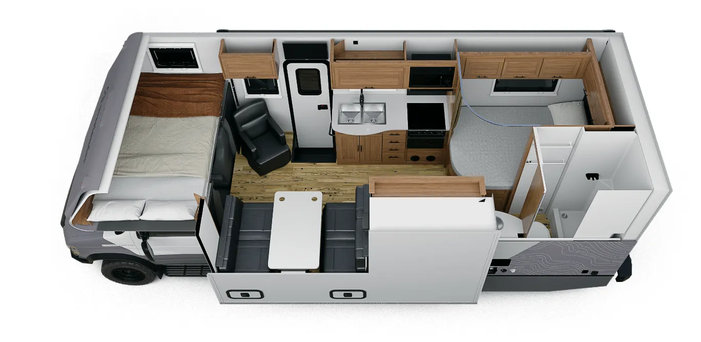 2026 Adventurer OVERLANDER FJORD XT - Floor plan
