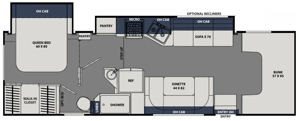 Coachmen Freelander Premier 31FS floor plan