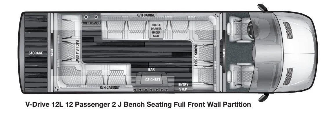 OGV Luxury Coach V-Drive 12LJ floor plan