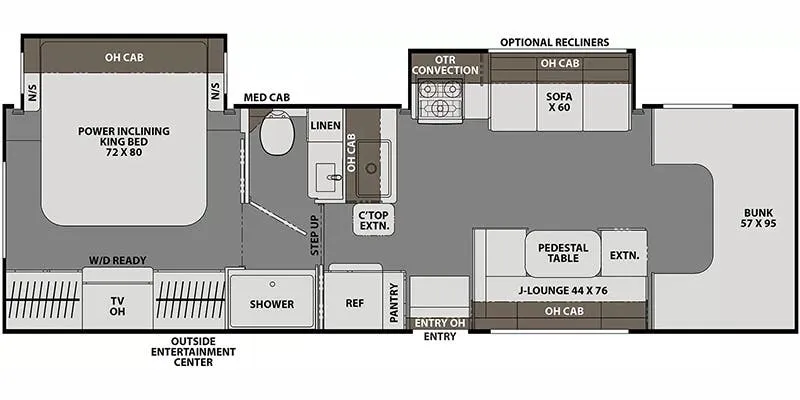 Coachmen Entourage 330DS floor plan